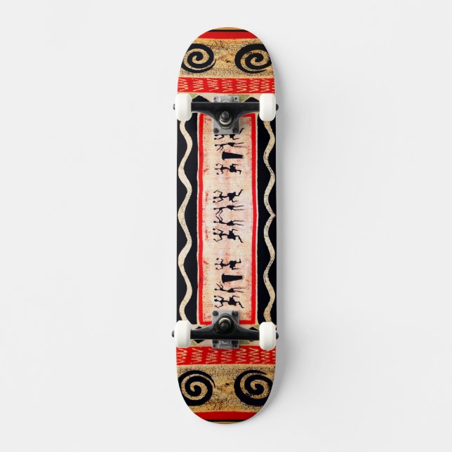 Extreme sports skateboard WitchesHammer Skateboard Deck (Front)