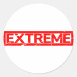 Extreme Stamp Classic Round Sticker