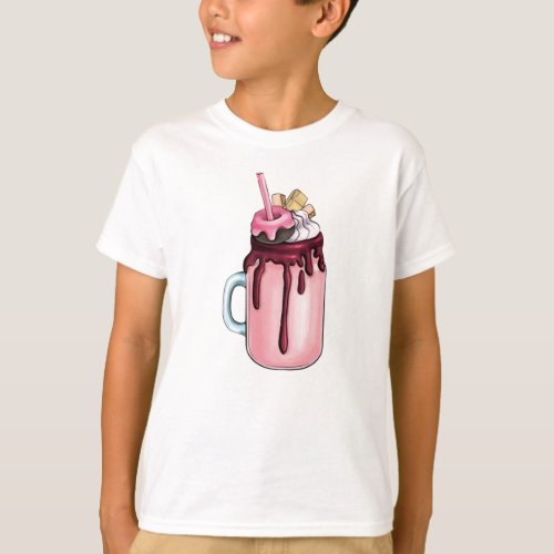 Extreme Strawberry Milkshake T_Shirt