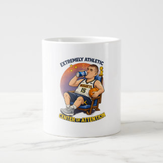 Extremely Athletic Center of Attention Funny Sport Giant Coffee Mug