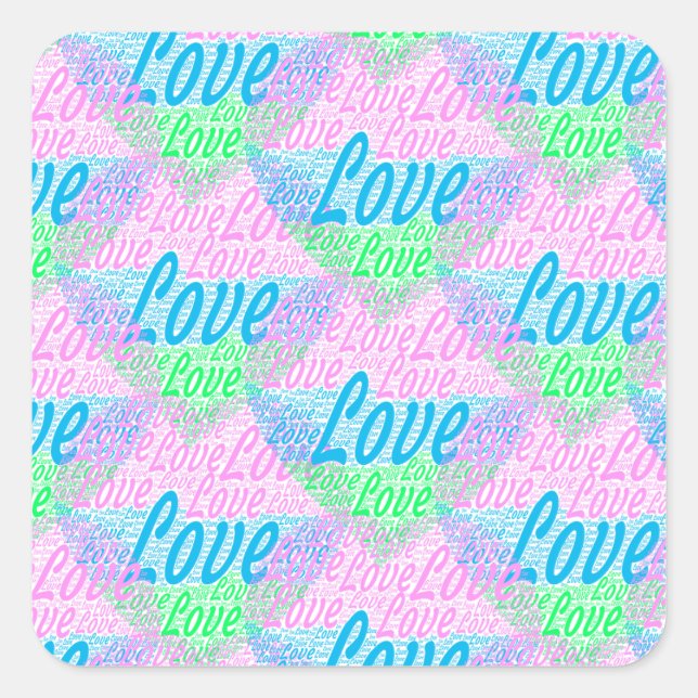 Extremely beautiful sticker. square sticker (Front)