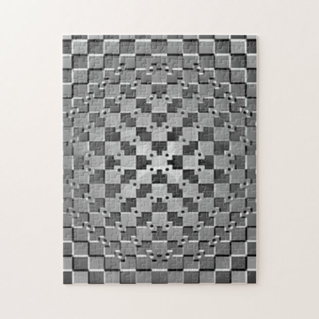 extremely challenging optical illusion jigsaw puzzle (Vertical)