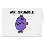 Extremely Unhappy Mr. Grumble (Front Horizontal)