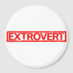 Extrovert Stamp Magnet