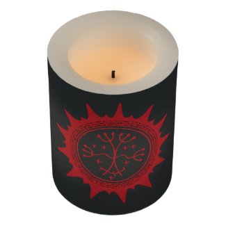 Exu Sete Encruzilhadas II Flameless Candle