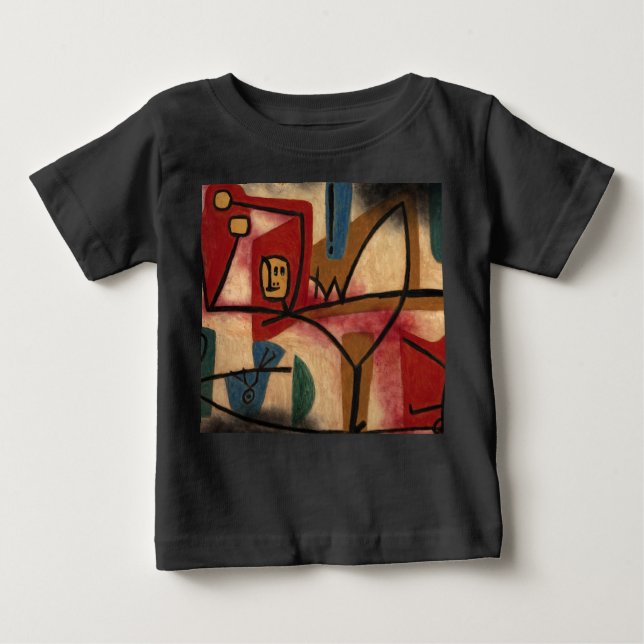 Exuberance by Paul Klee Baby T-Shirt (Front)