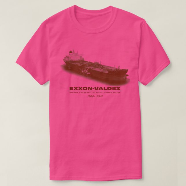 Exxon Valdez T-Shirt (Design Front)