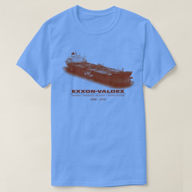 Exxon Valdez T-Shirt (Design Front)