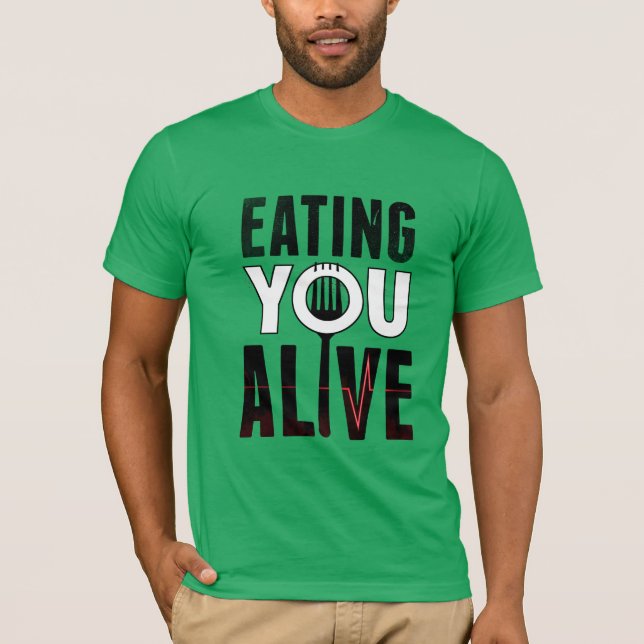 EYA logo - Crew Neck T-Shirt (Front)