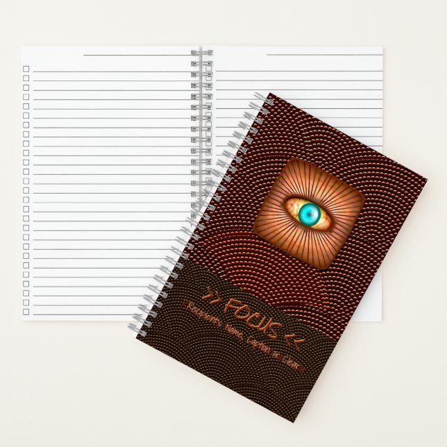 Eye Am Watching You FOCUS - Personalized Notebook (Inside)
