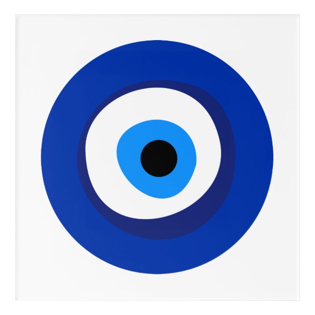 eye ancient symbol antiquity talisman superst acrylic print (Front)