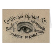 Eye Antique Advertising Optical (Front Horizontal)