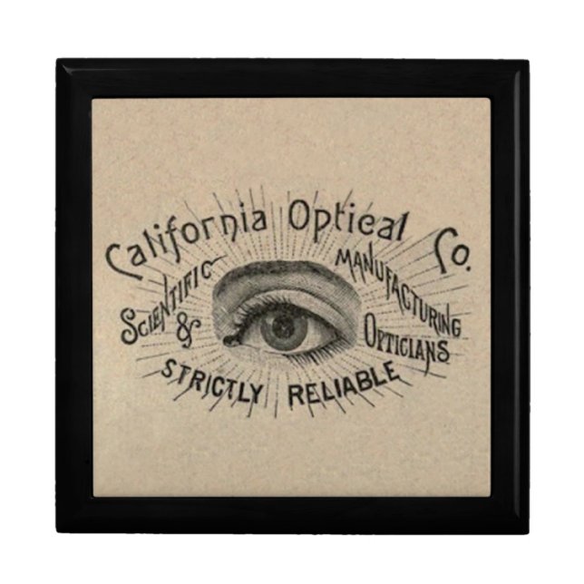 Eye Antique Advertising Optical Gift Box (Front)