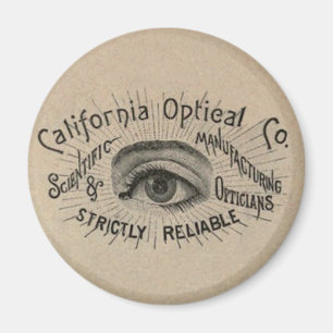 Eye Antique Advertising Optical Magnet
