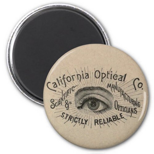 Eye Antique Advertising Optical Magnet