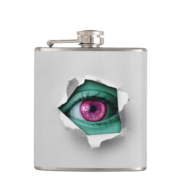 Eye Art Flask (Front)