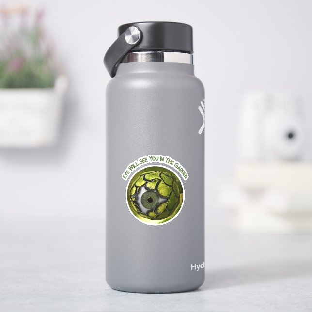 Eye Ball Garden Plant Sticker (HydroFlask)