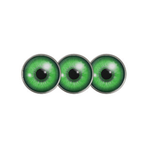 Eye Ball Green Golf Balls Marker