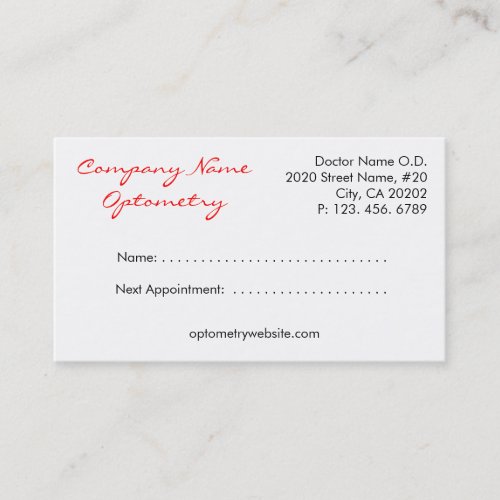 Eye Boutique Business Card