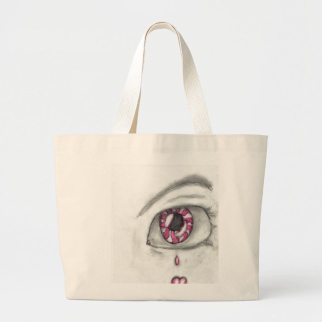 eye candy large tote bag (Front)