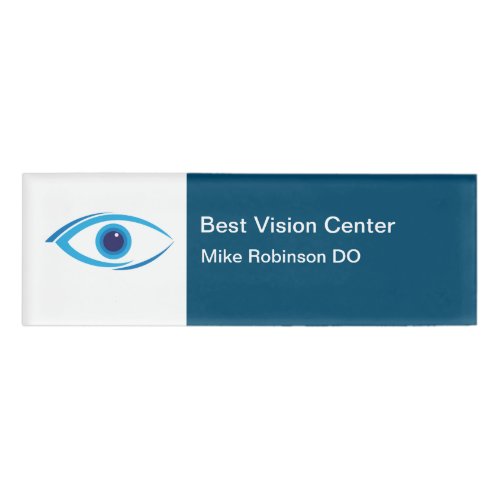 Eye Care Modern Staff Name Tags