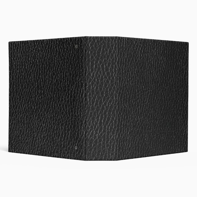 Eye Cashing Professional Black Leather Style 3 Ring Binder (Background)