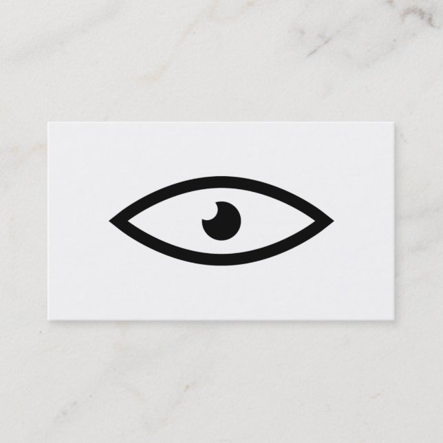 Eye Catcher Business Card (Front)