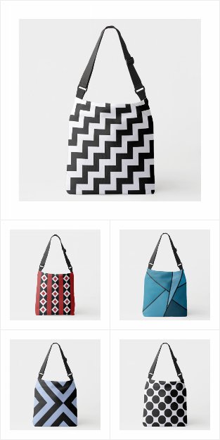 Eye-catching All-Over-Print Tote Bags