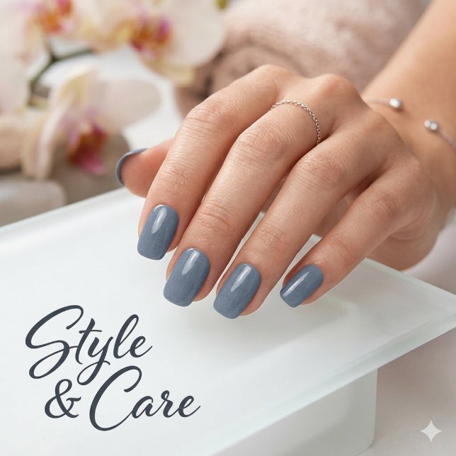Eye-Catching Blue Textured Minx Nail Art Designs (Eye-Catching Blue Textured Minx Nail Art Designs)