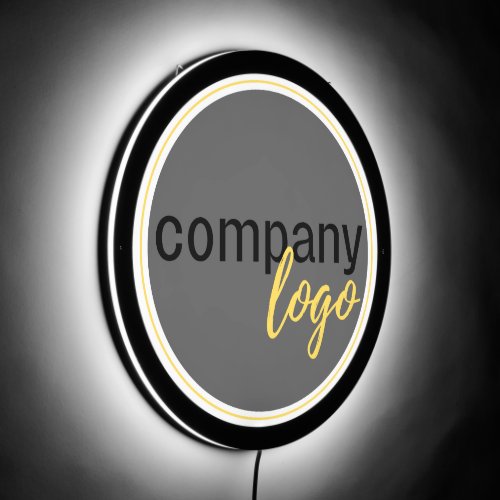 EYE_CATCHING BRANDED BUSINESS COMPANY OWN LOGO LED SIGN