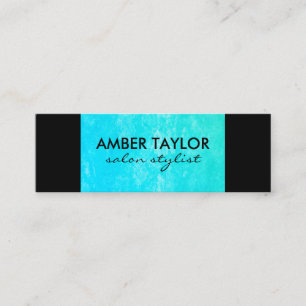 Eye Catching Colorful Grunge Mini Business Card