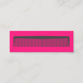 Eye Catching Comb Mini Business Card