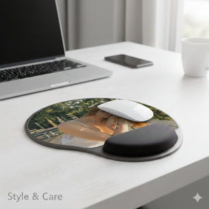 Eye Catching Custom Image Gel Mouse Pad Office Com
