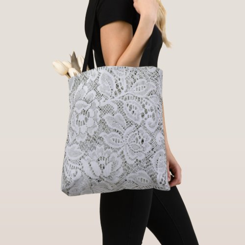 Eye Catching Elegant Lace Tote Bag