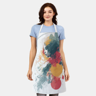 eye catching graphic apron