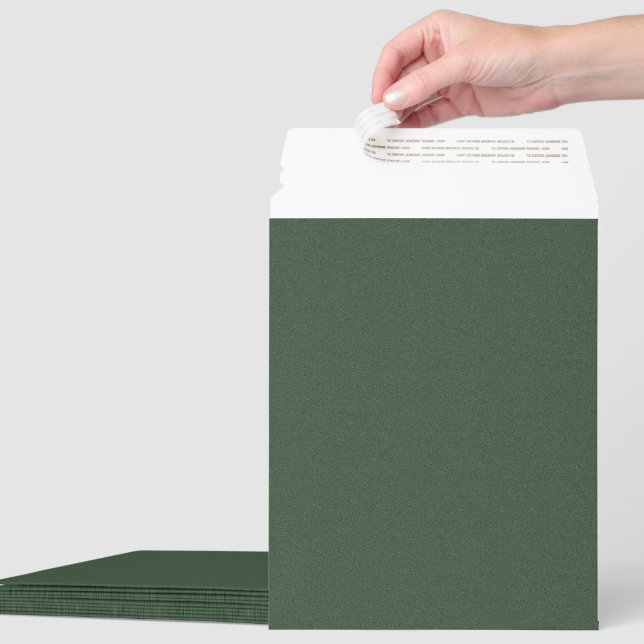 Eye-Catching Green Texture Envelope Mailers (Multiple)