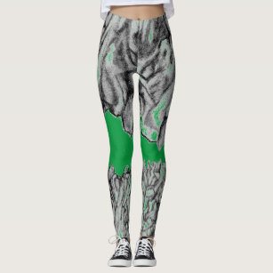Women's Kelly Green Leggings | Zazzle