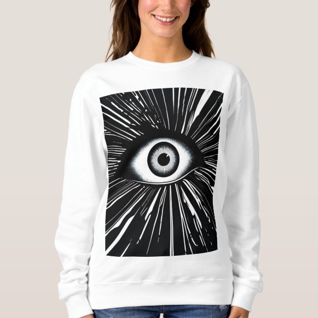 Eye-catching representig sweatshirt (Front)