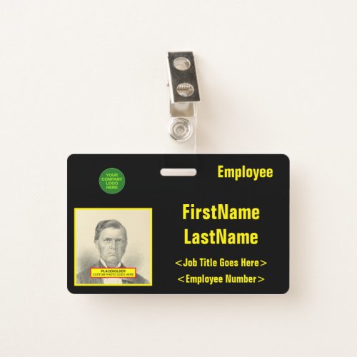 Eye_Catching Staff Identification Badge