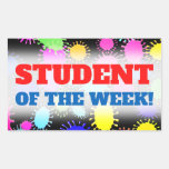 [ Thumbnail: Eye-Catching "Student of The Week!" Sticker ]