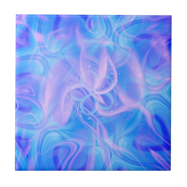 Eye-Catching Stylish Colorful Pattern Ceramic Tile (Front)