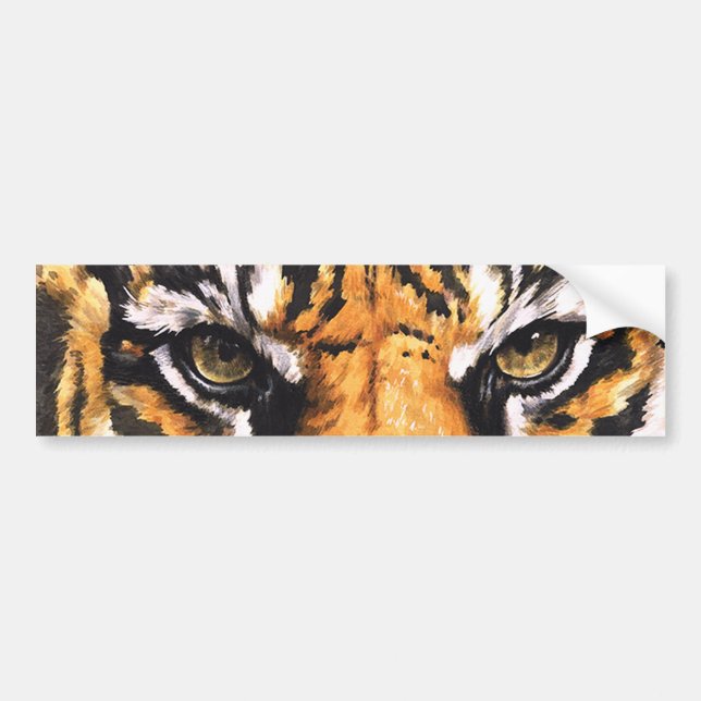 Eye-Catching Sumatran Bumper Sticker (Front)
