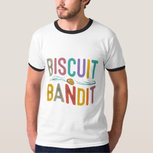 eye_catching t_shirt design Biscuit Bandit