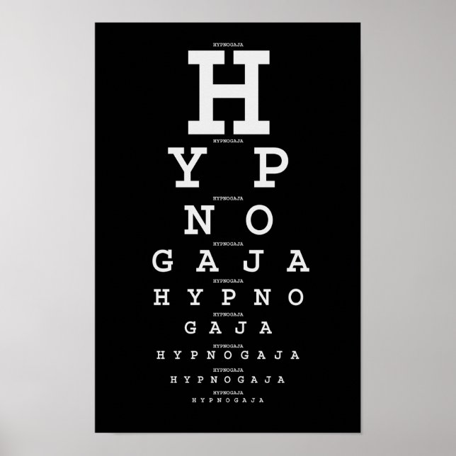 Eye Chart (Front)