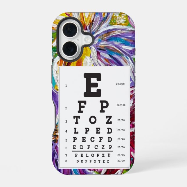 Eye Chart for iPhone Optical Case (Back)