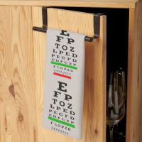 Eye Chart Magnet Badge