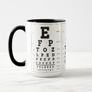Eye Chart Mug