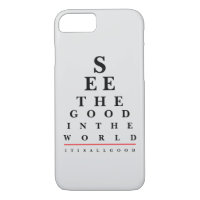 Eye Chart Quote Phone Case