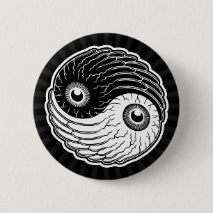 Eye-Ching Pinback Button