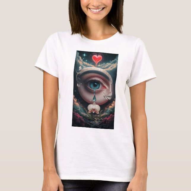 Eye design ai T-Shirt (Front)